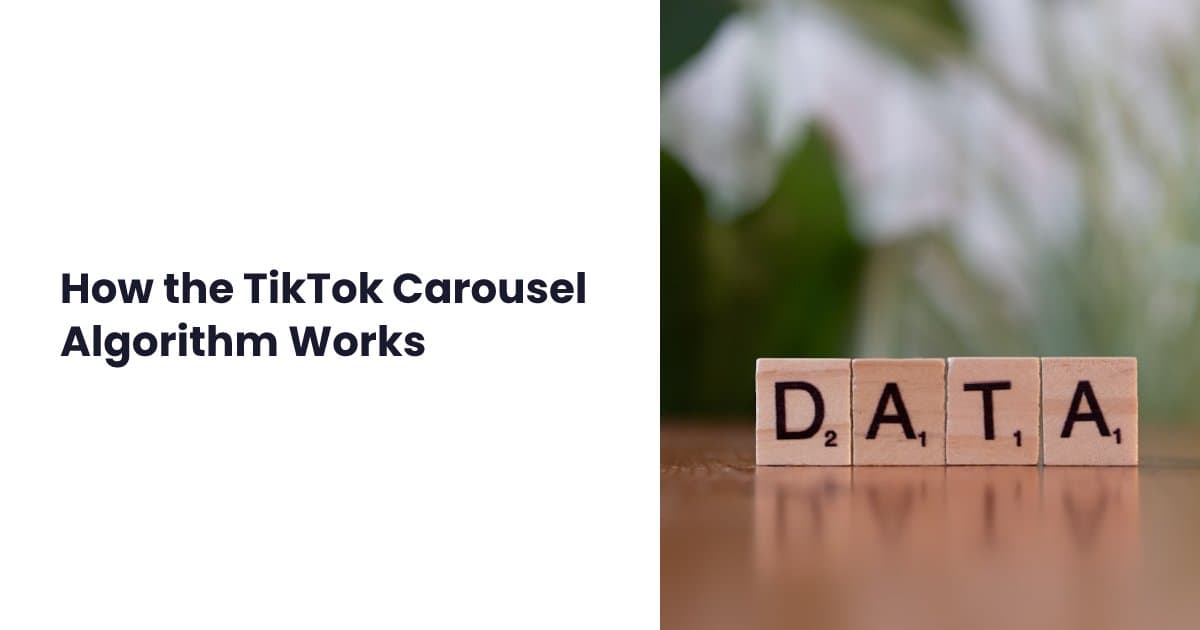 Breakdown of how the TikTok carousel algorithm ranks content